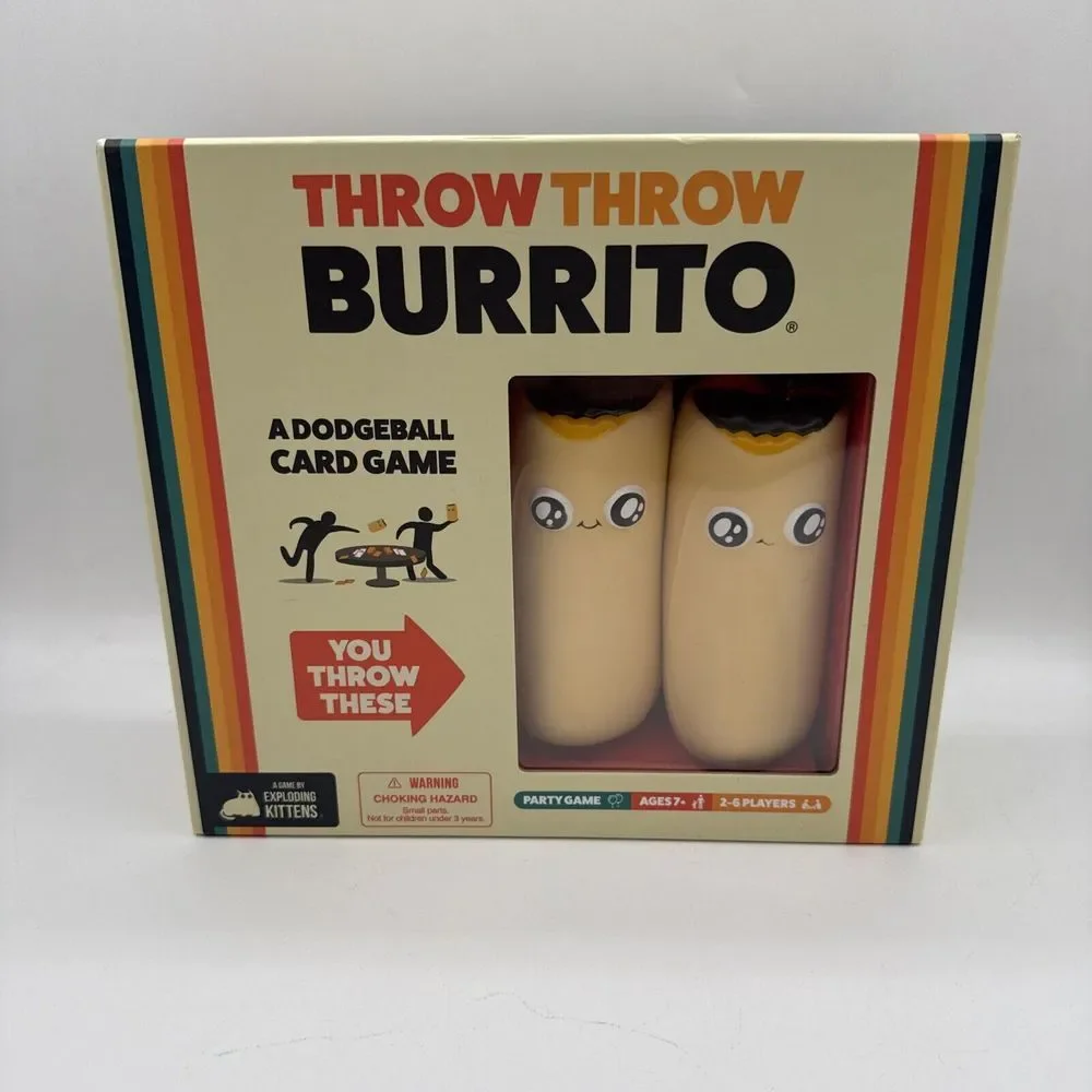 Throw Throw Burrito by‎ Exploding Kittens - A Dodgeball Card Game Complete